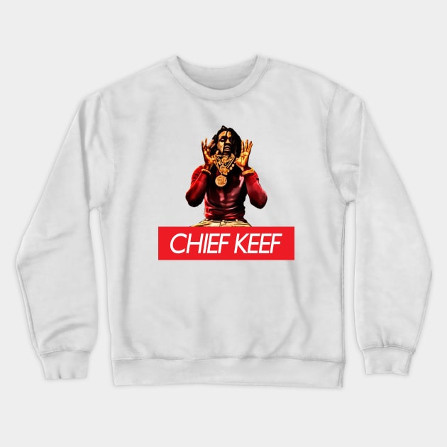 Chief keef Crewneck Sweatshirt by trapdistrictofficial